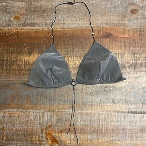 RARE HTF Vintage Y2K Victoria’s Secret Rhinestone Bling triangle Bikini Top